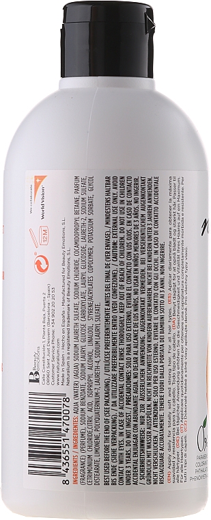 Shampoo und Haarspülung mit Pfirsich - Naturalium Shampoo And Conditioner Peach — Bild N2