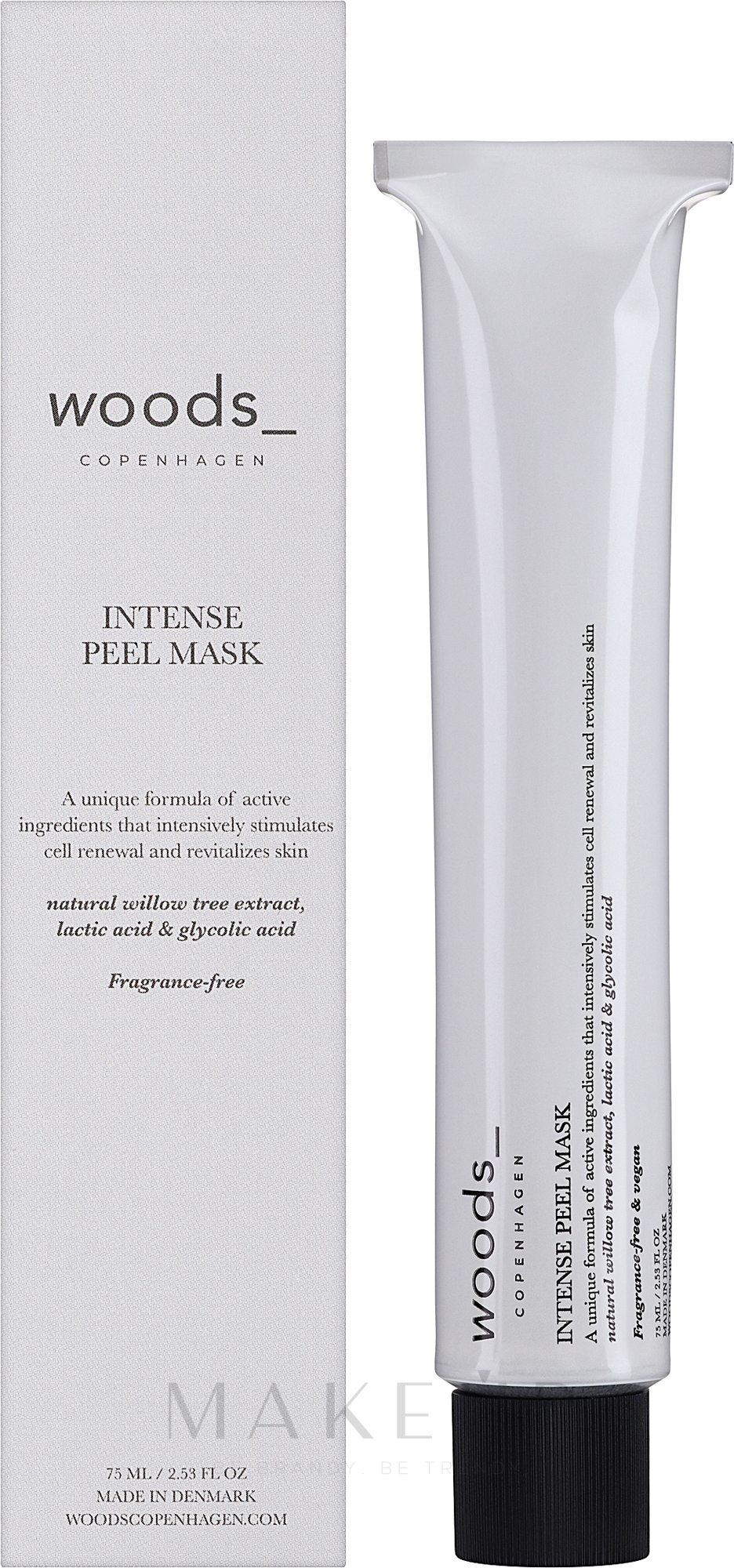 Intensive Peelingmaske für das Gesicht - Woods Copenhagen Intense Peel Mask — Bild 75 ml