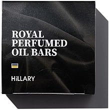 Düfte, Parfümerie und Kosmetik Festes parfümiertes Körperöl - Hillary Perfumed Oil Bars Royal