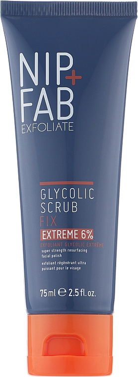 3in1 Glycol-Peeling - NIP + FAB Glycolic Fix Extreme Scrub — Bild N1
