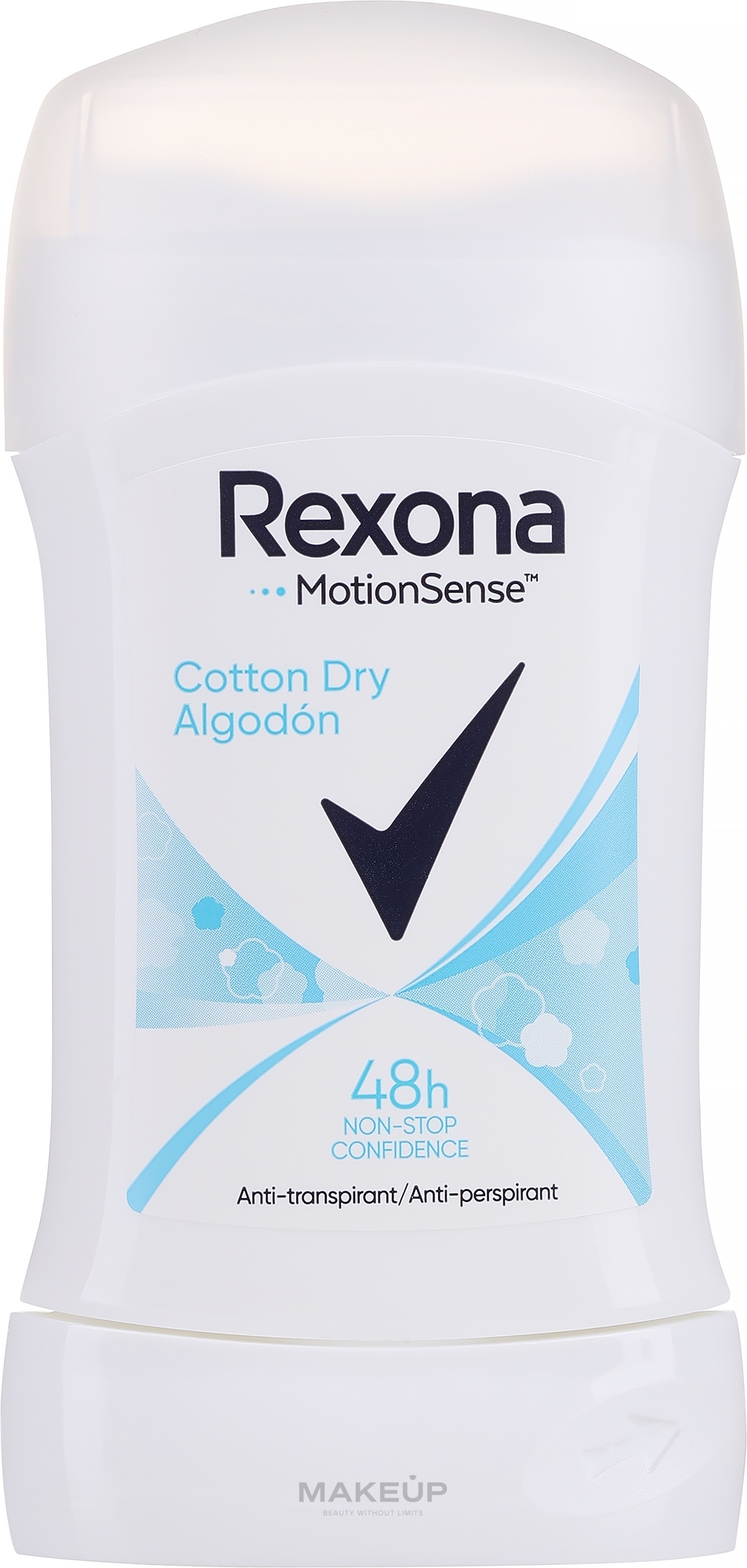 Deostick Antitranspirant Cotton Ultra Dry - Rexona Deodorant Stick — Bild 40 ml