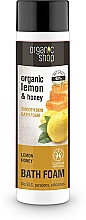 Düfte, Parfümerie und Kosmetik Badeschaum mit Bio Zitronenöl und Honig - Organic Shop Organic Lemon and Manuka Golden Bath Foam