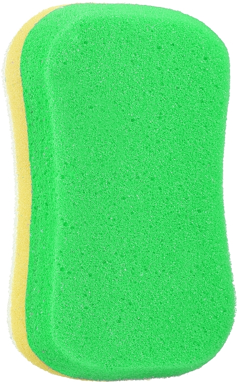 Körpermassageschwamm gelbgrün - Sanel Fit Kosc — Bild N2