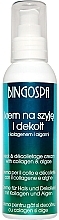 Düfte, Parfümerie und Kosmetik Hals- und Dekolleté-Creme mit Kollagen und Algen - BingoSpa Cream With Collagen And Algae