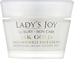Düfte, Parfümerie und Kosmetik Anti-Falten-Creme - Bulgarian Rose Lady’s Joy Luxury 24K Gold Anti-Wrinkle Cream