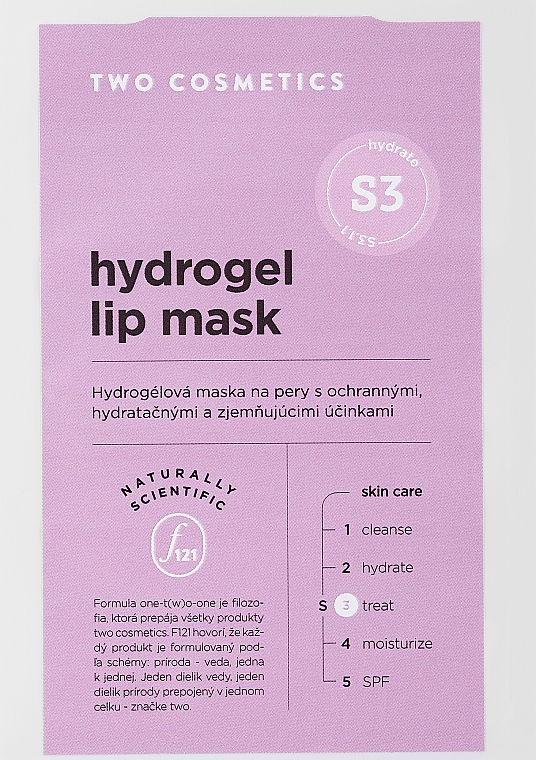 Hydrogel-Lippenmaske  - Two Cosmetics Hydrogel Lip Mask  — Bild N1