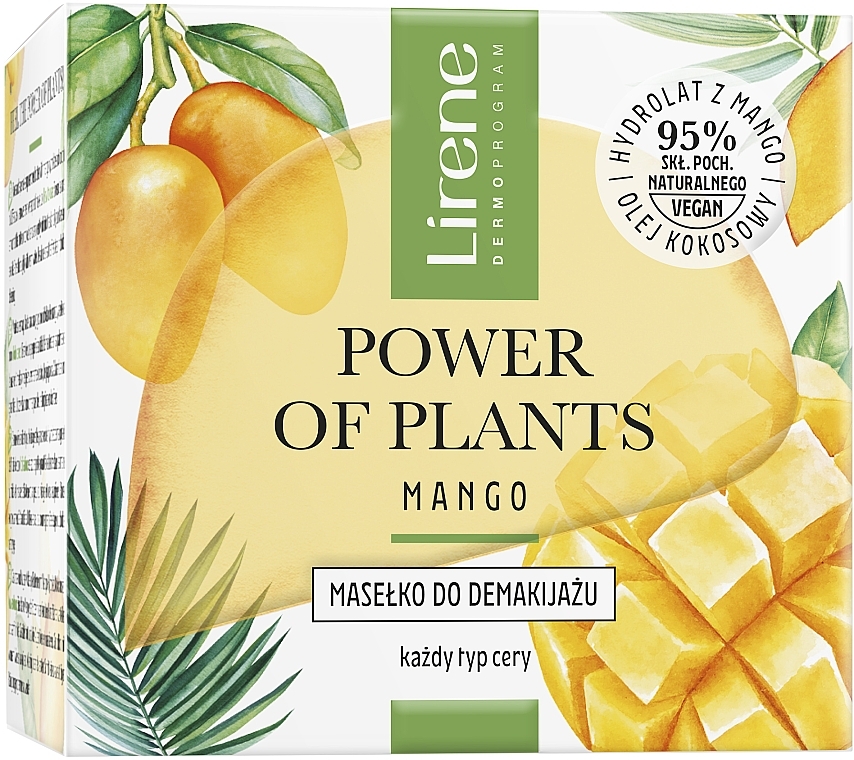 Lirene Power Of Plants Mango Make-Up Remover Butter - Make-up-Entferner-Butter Mango — Bild N2