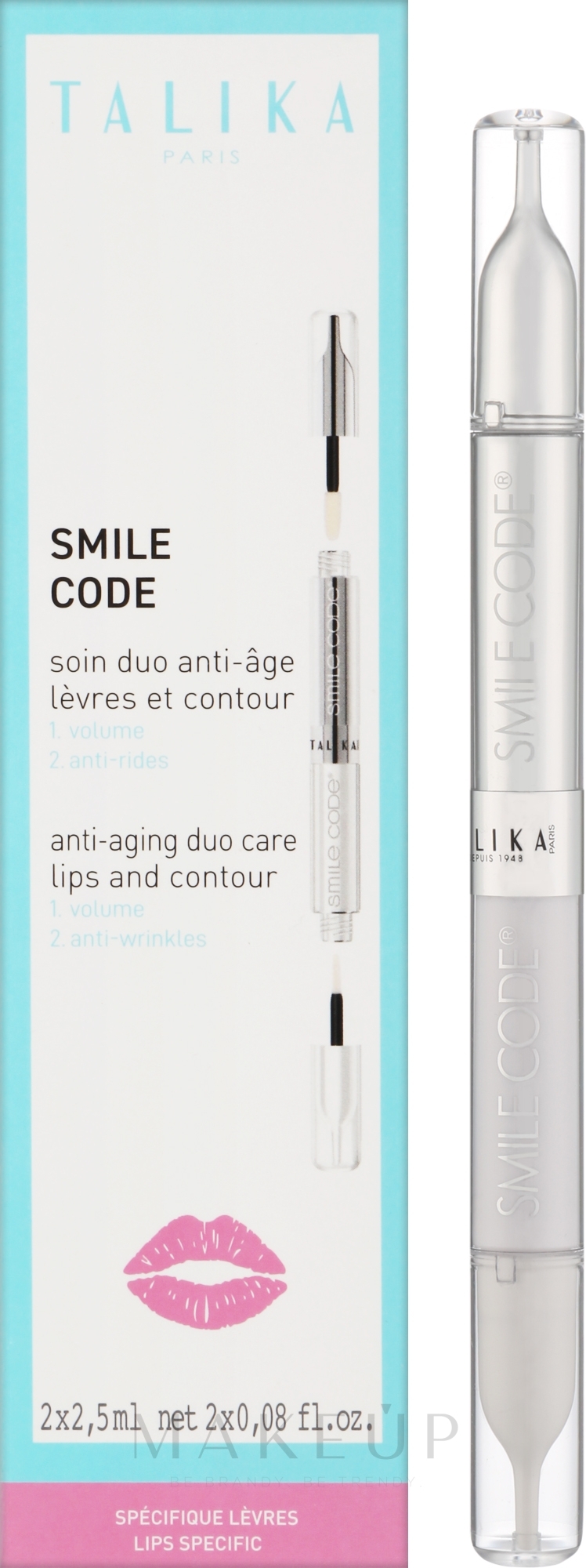 Lippenpflegebalsam - Talika Smile Code  — Bild 2 x 2.5 ml