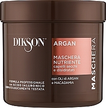 Düfte, Parfümerie und Kosmetik Pflegende Haarmaske  - Dikson Argan Nourishing Mask 