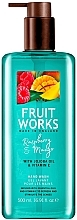 Düfte, Parfümerie und Kosmetik Flüssige Handseife mit Himbeere und Mango - Grace Cole Fruit Works Hand Wash Raspberry & Mango