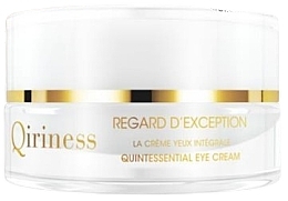 Düfte, Parfümerie und Kosmetik Augenpartiecreme - Qiriness Regard d'Exception Quintessential Eye Cream