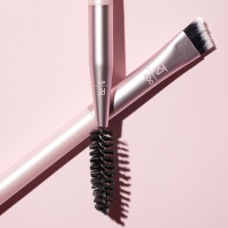 Doppelseitiger Augenbrauenpinsel - Real Techniques Dynamic Duo Brow Brush — Bild N2