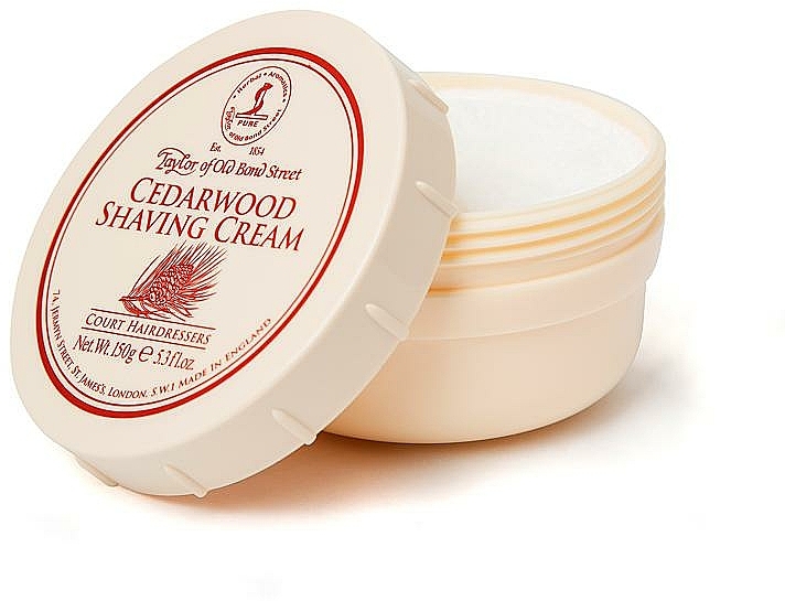 Rasiercreme mit Zedernholzduft - Taylor of Old Bond Street Cedarwood Shaving Cream Bowl — Bild N2