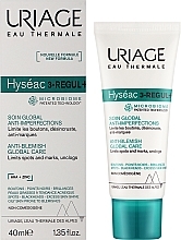 Pflegeprodukt gegen Hautunreinheiten - Uriage Hyseac 3 Regul+ Anti-Blemish Global Care  — Bild N2