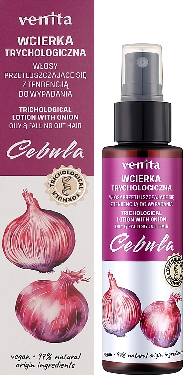 Trichologischer Conditioner für fettiges Haar - Venita Conditioner With Onion  — Bild N2