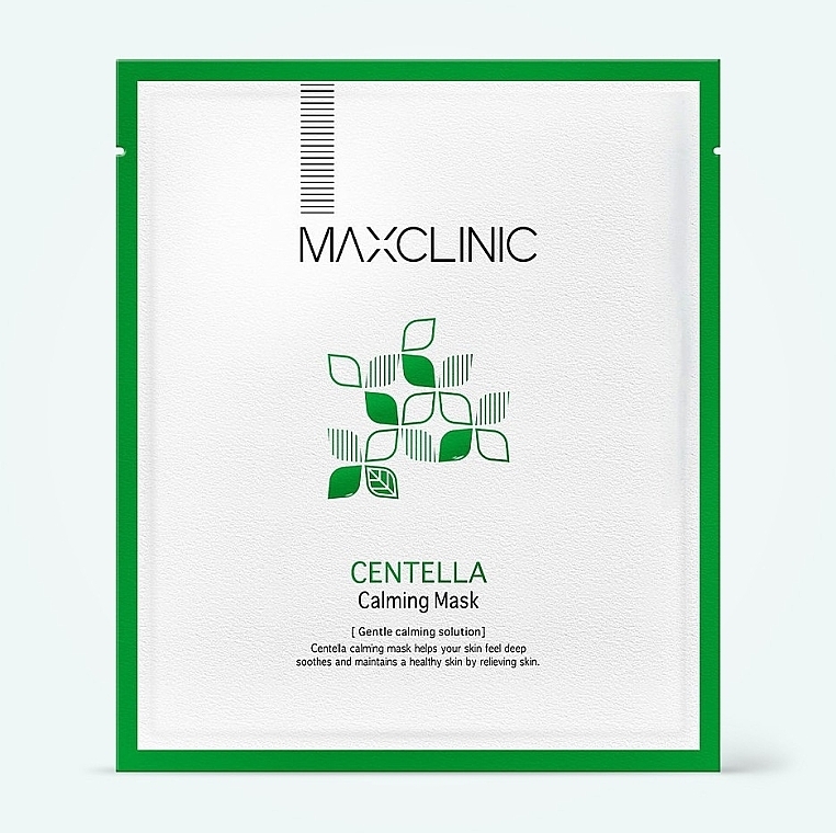 Gesichtsmaske mit Centella Asiatica-Extrakt - MAXCLINIC Centella Calming Mask — Bild N1