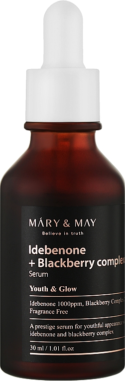 Antioxidatives Serum mit Idebenon - Mary & May Idebenone Blackberry Complex Serum — Bild N1