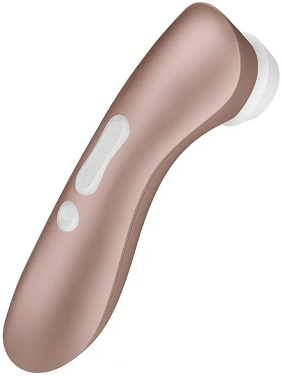 Vibrierender Vakuum-Klitoris-Stimulator golden - Satisfyer Pro 2 Vibration — Bild N2