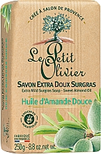Seife mit Mandelöl - Le Petit Olivier Vegetal Oils Soap Sweet Almond Oil — Foto N2