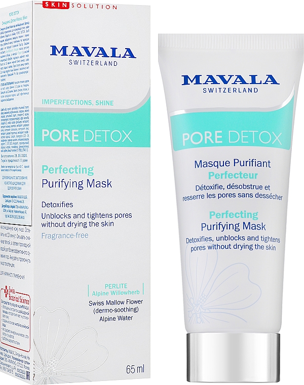 Reinigende Detox-Gesichtsmaske - Mavala Pore Detox Perfecting Purifying Mask — Bild N2