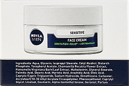 Intensiv feuchtigkeitsspendende Gesichtscreme für Männer - Nivea Intensively Moisturizing Cream Men Sensitive Skin — Bild N8