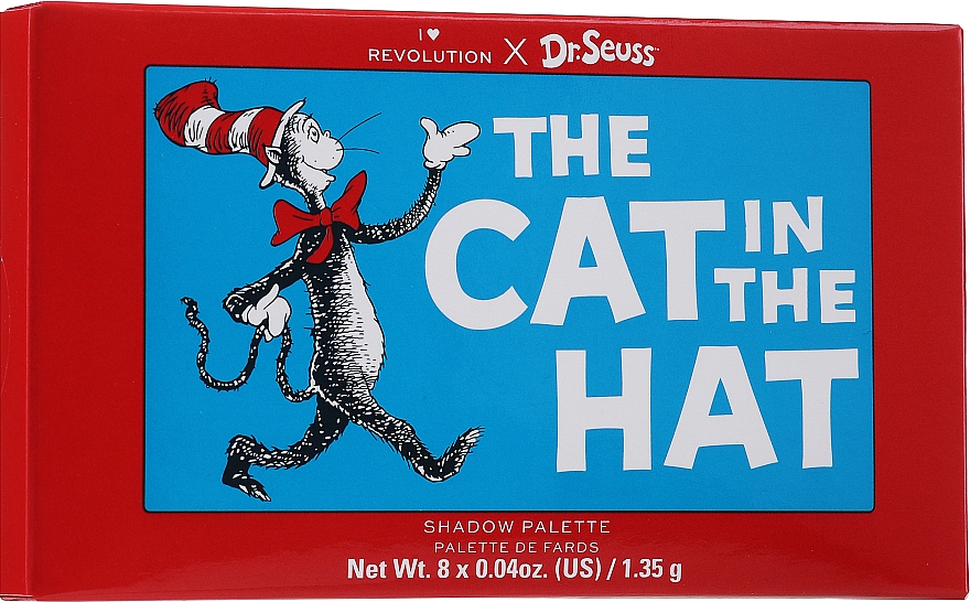 Lidschattenpalette - I Heart Revolution Dr. Seuss Cat in The Hat — Bild N2