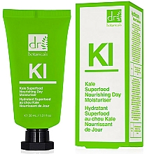 Düfte, Parfümerie und Kosmetik Pflegende und feuchtigkeitsspendende Tagescreme - Dr. Botanicals Kale Superfood Nourishing Day Moisturiser