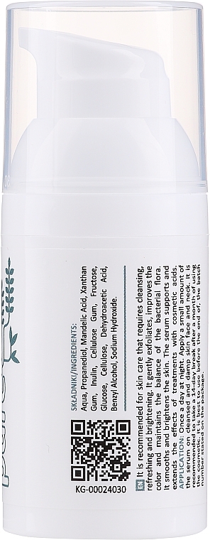 Gesichtsserum mit Mandelsäure 10% - Lynia Pure Face Serum Mandelic Acid 10% — Bild N2