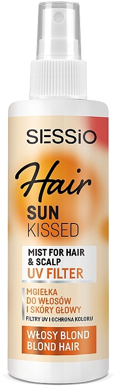 Nebel für blondes Haar - Sessio Hair Sun Kissed Mist For Hair And Scalp Blond Hair — Bild N1