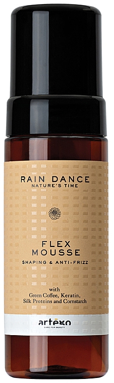 Texturierendes Haarmousse mit Grünkaffee-Extrakt und Seidenprotein - Artego Rain Dance Flex Mousse — Bild N1