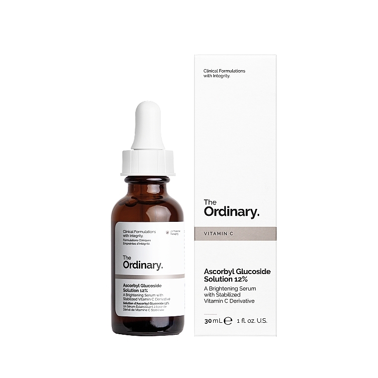 The Ordinary Ascorbyl Glucoside Solution 12% - Aufhellendes Gesichtsserum mit Ascorbyl Glucuside — Bild N2