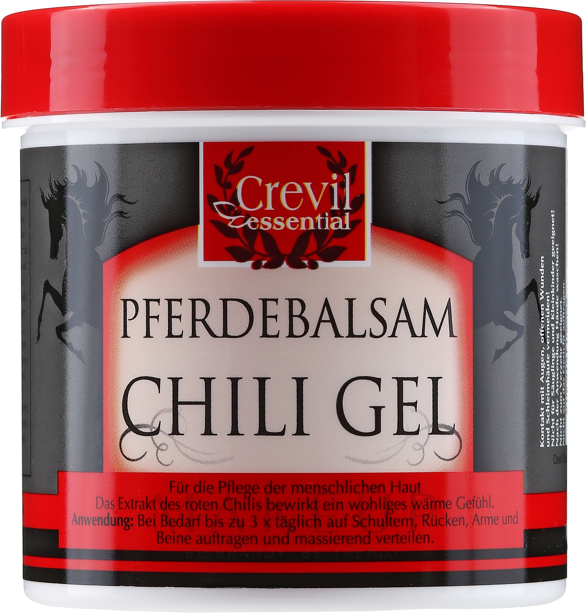 Wärmender Pferdebalsam mit Chiliextrakt - Crevil Essential — Bild 250 ml
