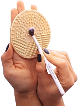Make-up Pinselreiniger - Nanshy Makeup Brush Cleaning Pad & Palette — Bild N3