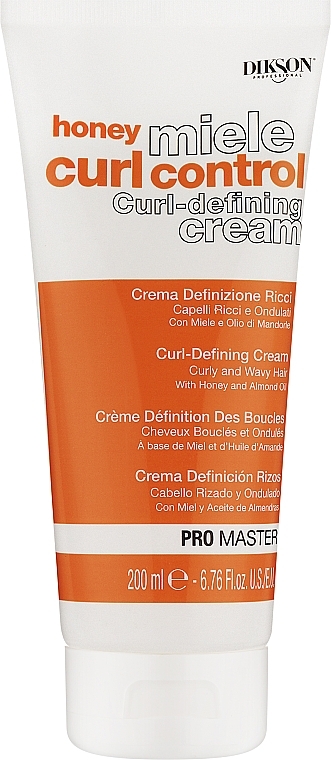Haarfestigungscreme - Dikson Honey Miele Curl Control Cream  — Bild N1
