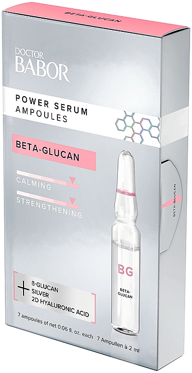 Ampullen mit Beta-Glucanom - Doctor Babor Power Serum Ampoules Beta-Glucan — Bild N1