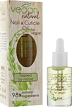 Nagel- und Nagelhautöl - Vegan Natural Nail & Cuticle Oil For Vegan — Bild N2