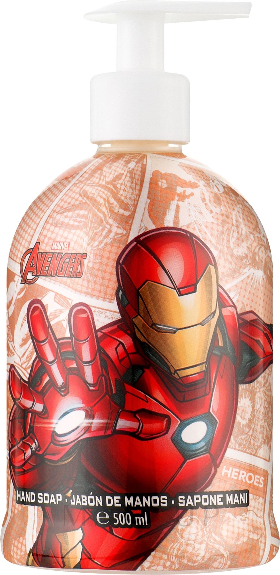 Flüssige Handseife für Kinder Iron Man - Air-Val International Iron Man Hand Soap — Bild 500 ml