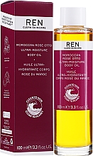 Feichtigkeitsspendendes Körperöl mit Rosenblüten - Ren Moroccan Rose Otto Ultra-Moisture Body Oil — Bild N2