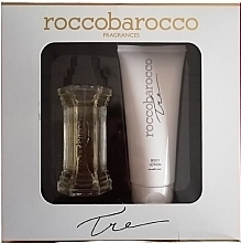 Düfte, Parfümerie und Kosmetik Roccobarocco Tre - Duftset (Eau de Parfum 100 ml + Körperlotion 200 ml)