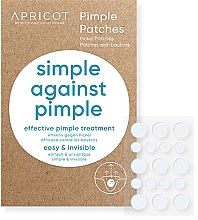 Düfte, Parfümerie und Kosmetik Akne-Patches - Apricot Simple Against Pimple Patches