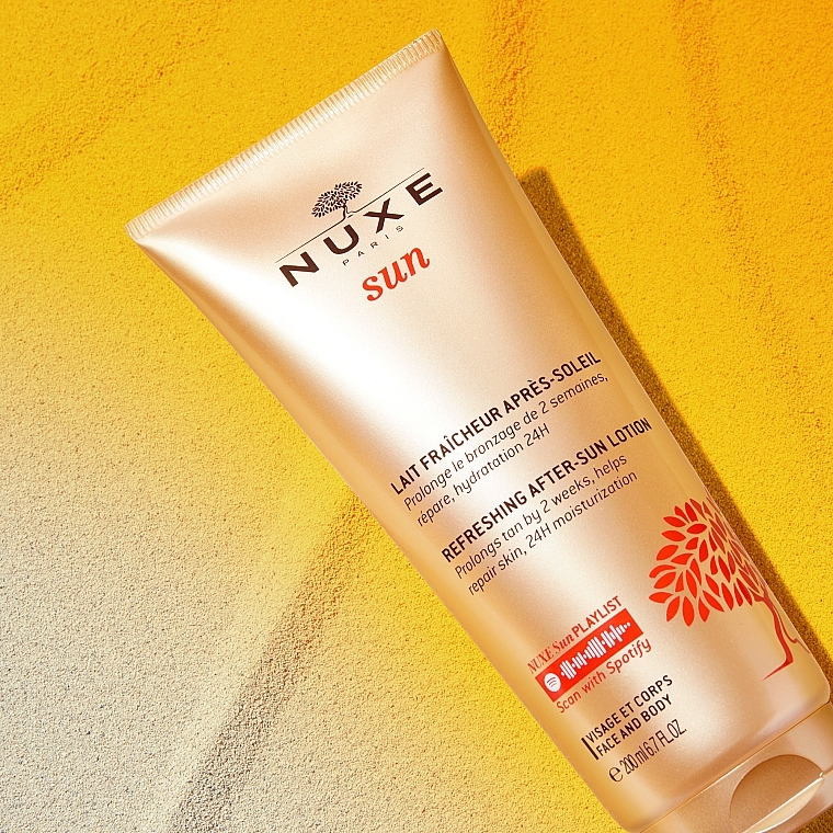 Erfrischende After-Sun-Milch für Gesicht und Körper mit aquatischen und sonnigen Blumen - Nuxe Sun Refreshing After-Sun Lotion — Bild N2