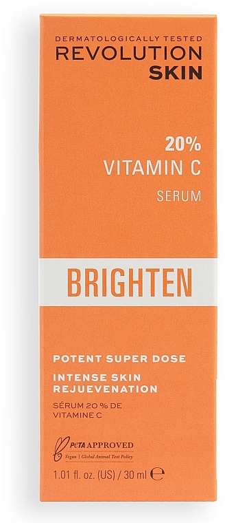 Gesichtsserum mit Vitamin C - Revolution Skin 20% Vitamin C Serum — Bild N4