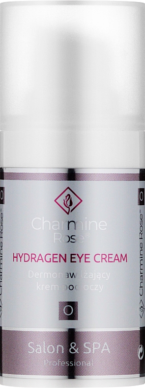 Feuchtigkeitsspendende Augencreme mit Hyaluronsäure, Arginin und Beta-Glucan - Charmine Rose Hydragen Eye Cream — Bild N1