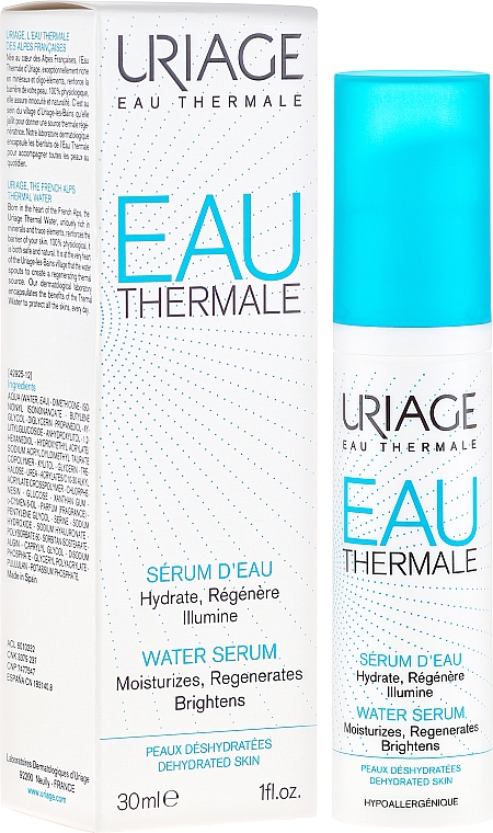 Feuchtigkeitsspendendes, regenerierendes und aufhellendes Gesichtsserum - Uriage Eau Thermale Water Serum — Bild N1