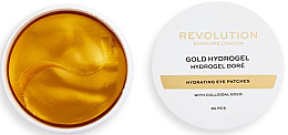 Düfte, Parfümerie und Kosmetik Hydrogel-Augenpatches mit Goldpartikeln - Revolution Skincare Hydrogel Moisturizing Patches With Colloidal Gold Eye