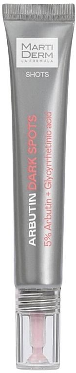 Creme-Gel für dunkle Flecken - MartiDerm Shots Arbutin Dark Spots — Bild N1