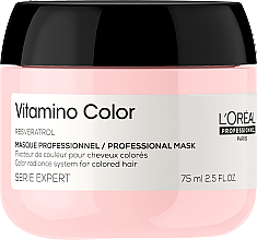 GESCHENK! Maske für coloriertes Haar - L'Oreal Professionnel Serie Expert Vitamino Color Resveratrol Mask — Bild N1