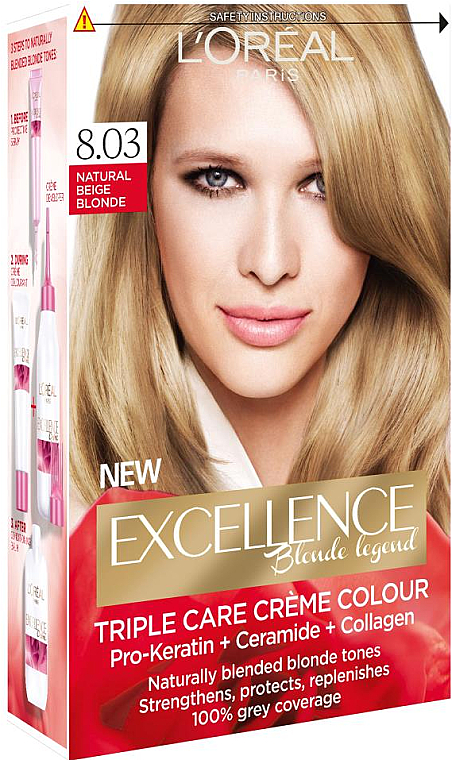 Haarfarbe - L'Oreal Paris Excellence Blonde Legend — Bild N1