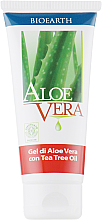Düfte, Parfümerie und Kosmetik Reinigendes und kühlendes Gesichtsgel mit Aloe Vera und Teebaumöl - Bioearth Aloe Vera gel with Organic Tea Tree