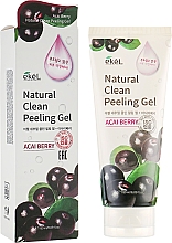 Düfte, Parfümerie und Kosmetik Gesichtspeelinggel mit Acai-Beere - Ekel Acai Berry Natural Clean Peeling Gel